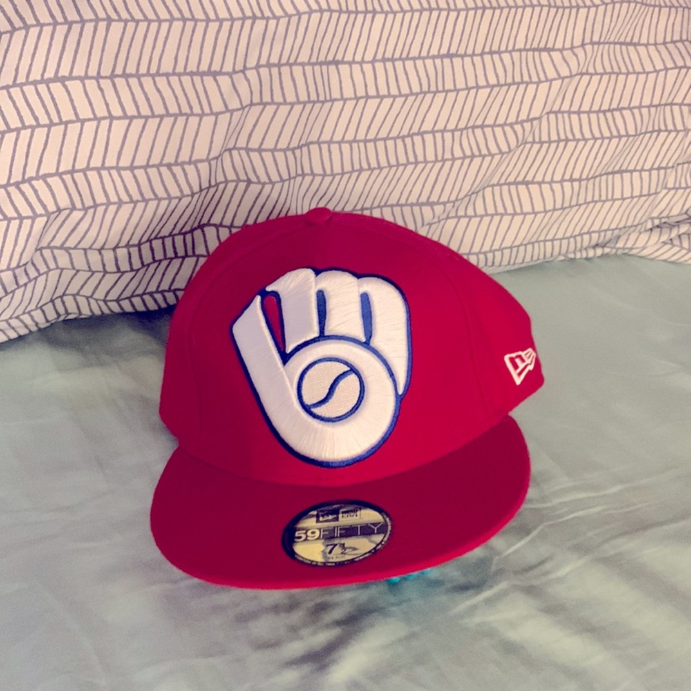 New Era Brewers Fitted Hat